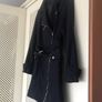 Attentif Paris French designer ladies knee length coat size 8 to 10 Image 2
