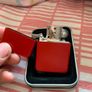 Boxed Red zippo style lighter Image 3