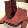 Pink Corduroy Boots Image 4