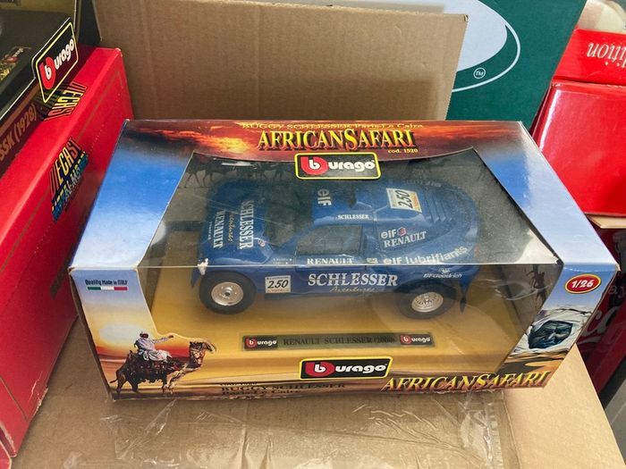 Renault Schlesser African Safari Scale 1/24 by Burago