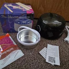Brand New Pro-Wax 100 Home Waxing Kit with Hard Wax Beans & Spatulas