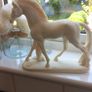 Alabaster Sculpture of a Horse Image 3