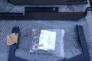 Hyundai Santa Fe side step brackets