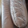 2 Seater Italian Leather Couch Image 3