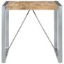 Dining Table 80x80x75 cm Rough Mango Wood Image 5