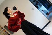 Designer Embroidered Knit Sweater