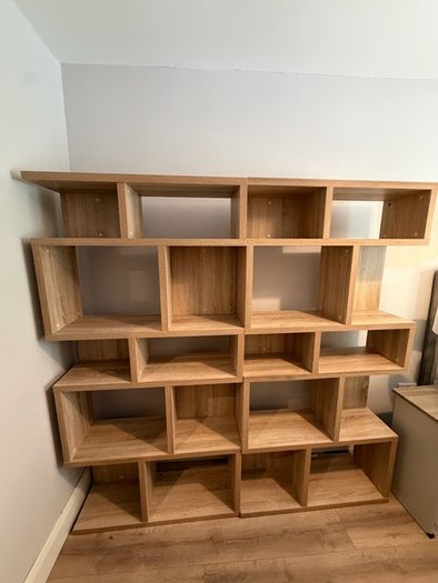 Oak Shelving Unit