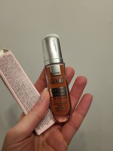 AVON MAKE UP Peptide serum lip gloss Juicy Peach