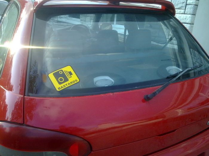 Speed Camera Sticker ;)
