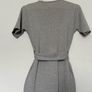 Missguided Grey Casual Ribbed Midi Dress XS Image 10