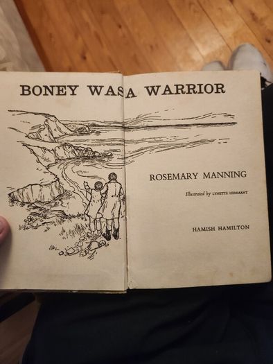 Boneywas A Warrior. By Rosemary Manning. Hardback With Dustjacket In Fair Condition.