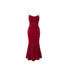Sequin Cami Mermaid Maxi Dress