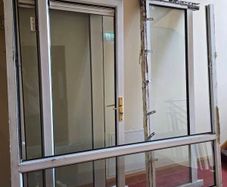Glass and Door