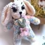 Handmade Easter Bunny in Gift Box,Cute Personalised Bunny, Perfect Gift Image 2