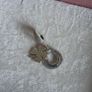 Pandora lucky day four leaf clover horseshoe dangle charm perfect condition Image 7