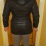 Genuine Michael Kors Black puffer coat faux fur collar size M Image 3