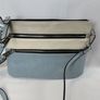 Jessica Simpson Crossbody Bag Womens Small Blue Cream Triple Zip Colorblock Image 2