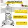 BRAND NEW Electric Dual Blade Ice Crusher 95Kg/H Commercial Snow Cone Granizing Machine with Free Tray Home Icy Drink Smoothie Maker Image 2