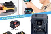 Adapter Converter DM18M Battery Adapter for DEWALT DCB200 DCB205 20V Lithium to MAKITA BL1830