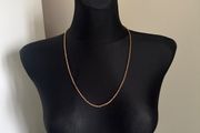 14k Solid Gold rope chain