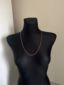 14k Solid Gold rope chain