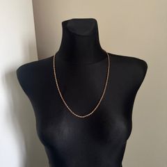 14k Solid Gold rope chain
