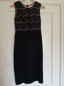 Black lace dress by Apricot Size 12