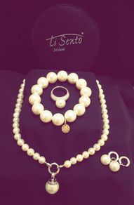 Ti Sento Pearl and Siver Jewellery
