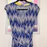 Ladies Navy & Mauve Jumpsuit. Size UK 8 / EU 36 Image 4