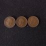 Collection of George V - Pre-Decimal English Half Penny Coins (3) Image 2