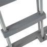 Splasher Pool with 4-Step Ladder 350x90 cm White Image 7