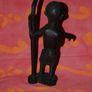 African Statue Handmade  MakondeTanzania  Hand Carving Image 4