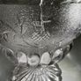 Vintage 1920s British (Thistle and Daisy) - Clear Glass Bowl Image 5