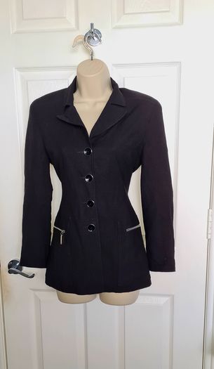 Black Jacket from Georges Reich Paris size 36/UK 8