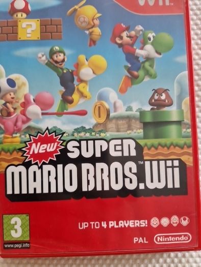 New Super Mario Bros Nintendo Wii Games Original