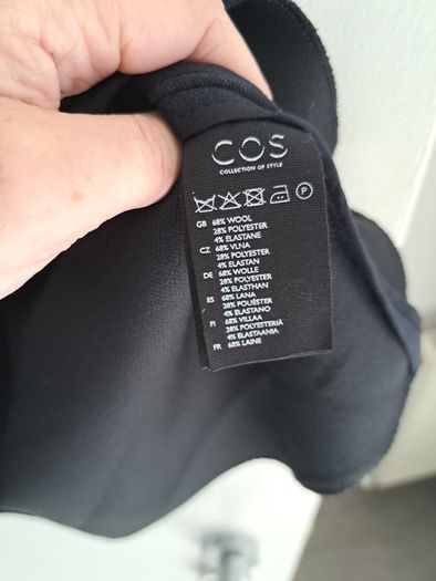 Navy Cos Skirt