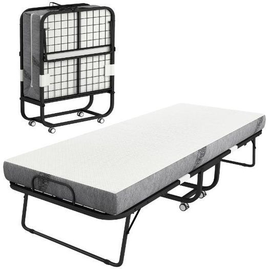 Folding Guest Bed with Mattress