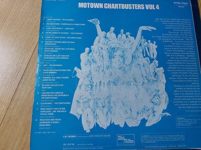 Motown Chartbusters - Volume 4 - Vinyl Record + Hundreds More