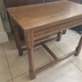 Solid Oak Coffee Table and Side Table Image 5