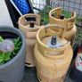2full gas bottles and 3 empty Image 2