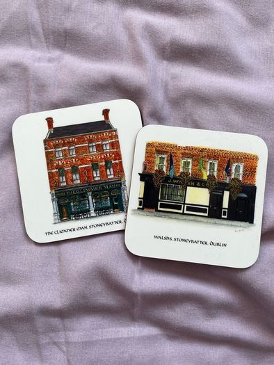 Emma Doyle art coasters