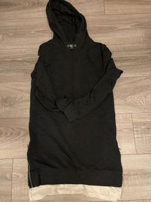 ASOS Men's Muscle Fit Black Hoodie Men's Size Small
