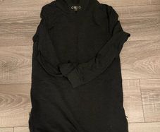 ASOS Men's Muscle Fit Black Hoodie Men's Size Small