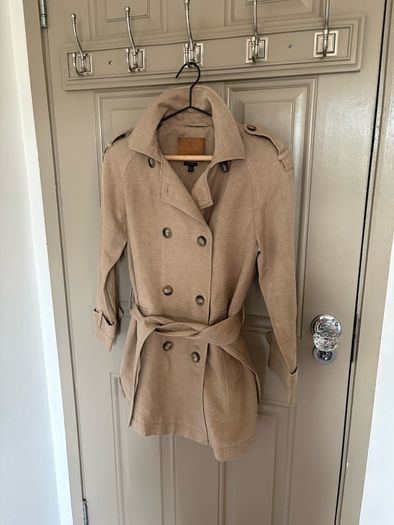 Massimo Dutti linen and cotton mix trench size XS