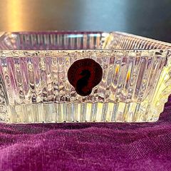2 Waterford Crystal accessories