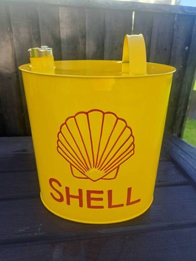 shell oil can