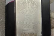 NMR Nadir Metal Rafineri 50 Grams .999 Fine Silver Bar Sealed