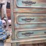 Vintage Upcycled Pair of Bedeside Lockers Image 5