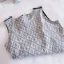 Black & White Sleeveless Top - Size 14 Image 4