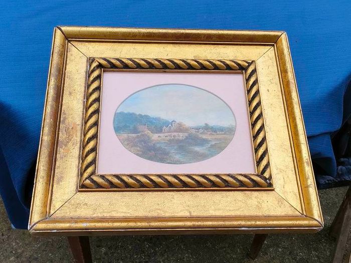 W.W Gill 19th century watercolour